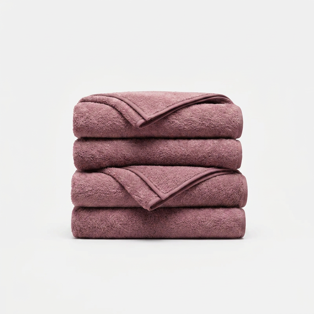Serviette visage en fibre de bambou