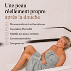 Drap de bain en fibre de bambou
